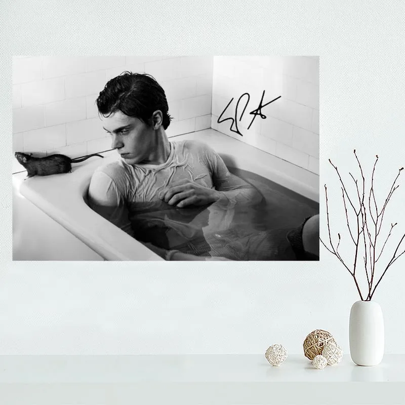 Custom canvas poster EVAN PETERS painting New arrival wall Art Fabric Cloth Print | Дом и сад