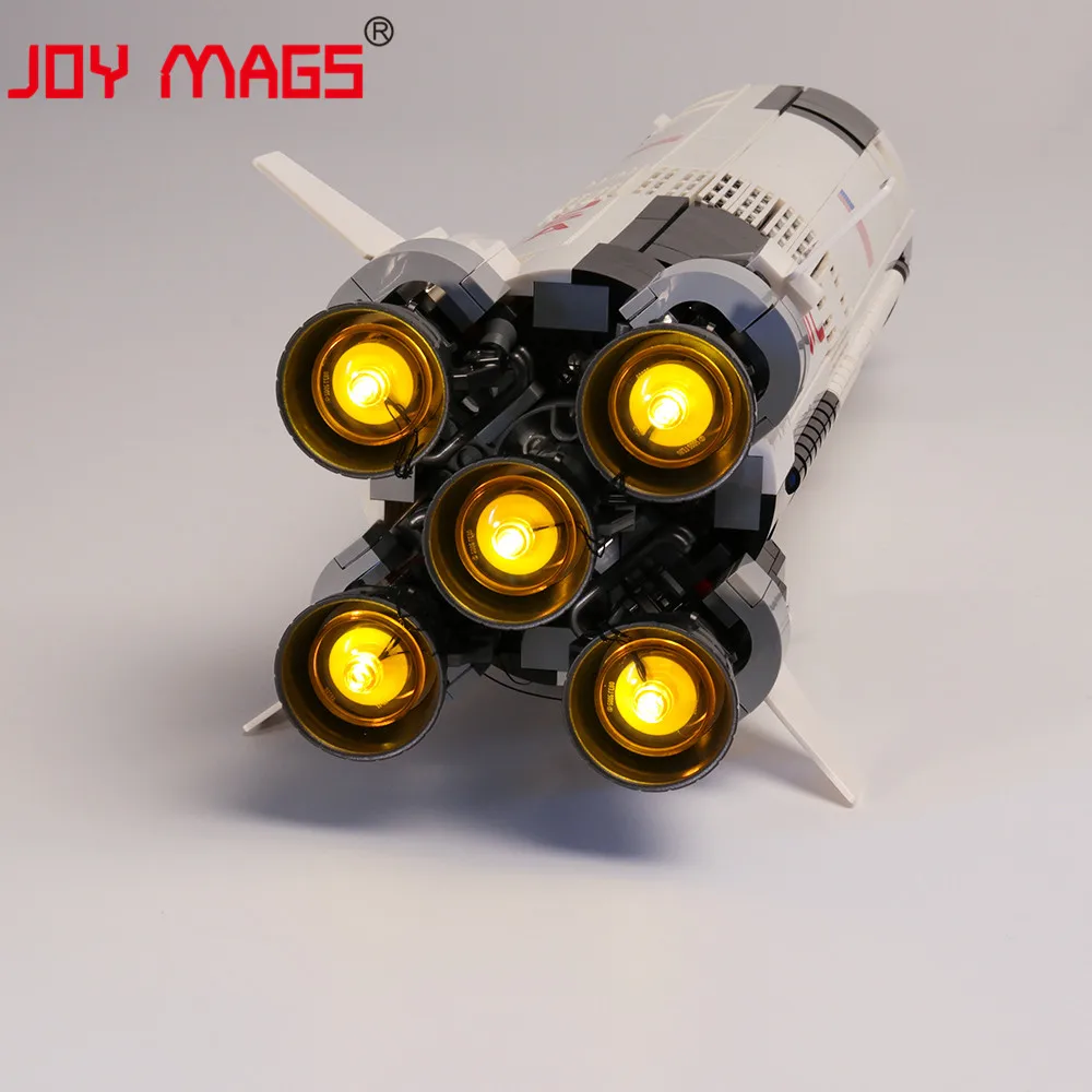 Комплект светодиодсветильник JOY MAGS Only для 21309 Apollo Saturn V Launch совместим с 37003 80013