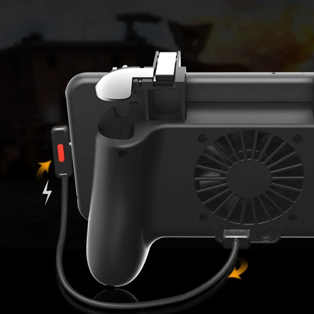 Перезаряжаемый мобильный телефон кулер для геймпада с вентилятором джойстик