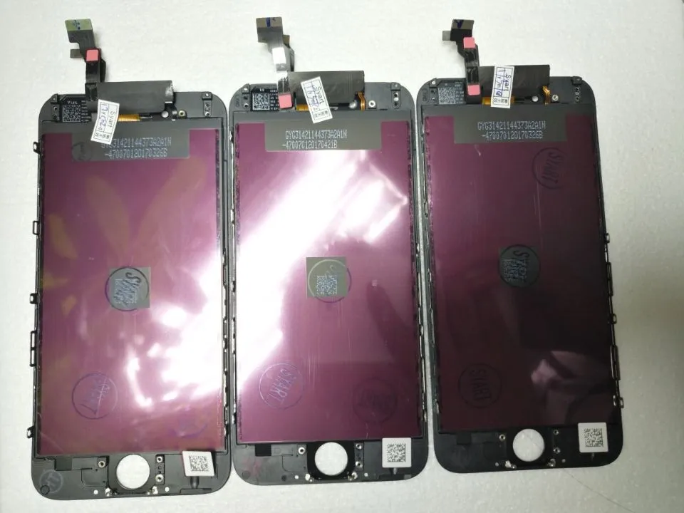 10 шт./лот LCDs для iPhone 6 6G ЖК дисплей сенсорный экран дигитайзер сборка запасные