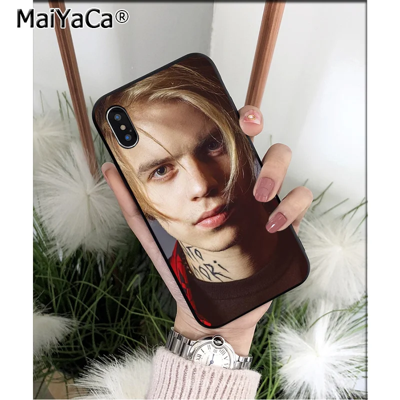 MaiYaCa Россия рэппер Фараон Силиконовый ТПУ мягкий черный чехол для телефона Apple
