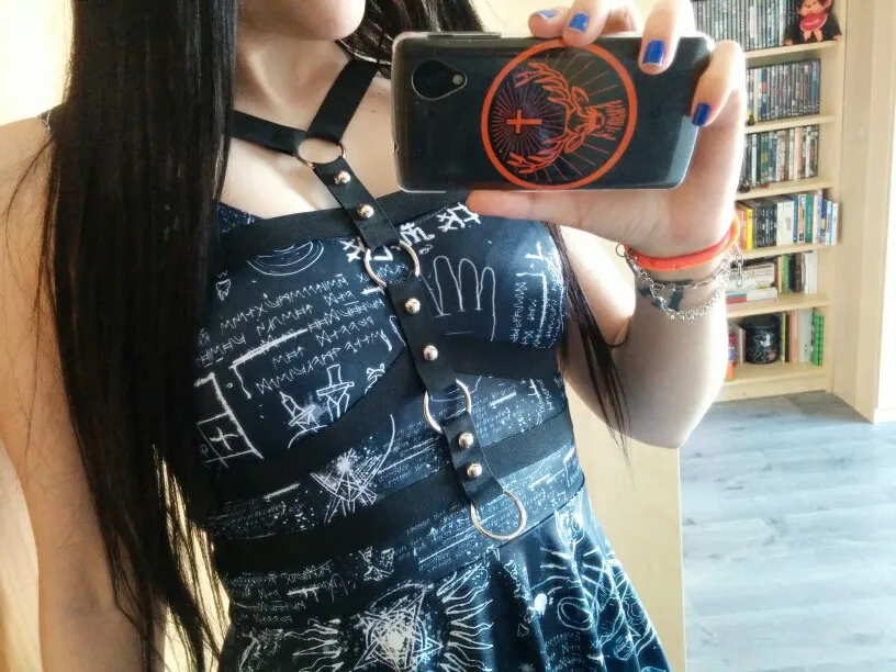 Женский сексуальный бюстгальтер в стиле Харадзюку Пастельная готика