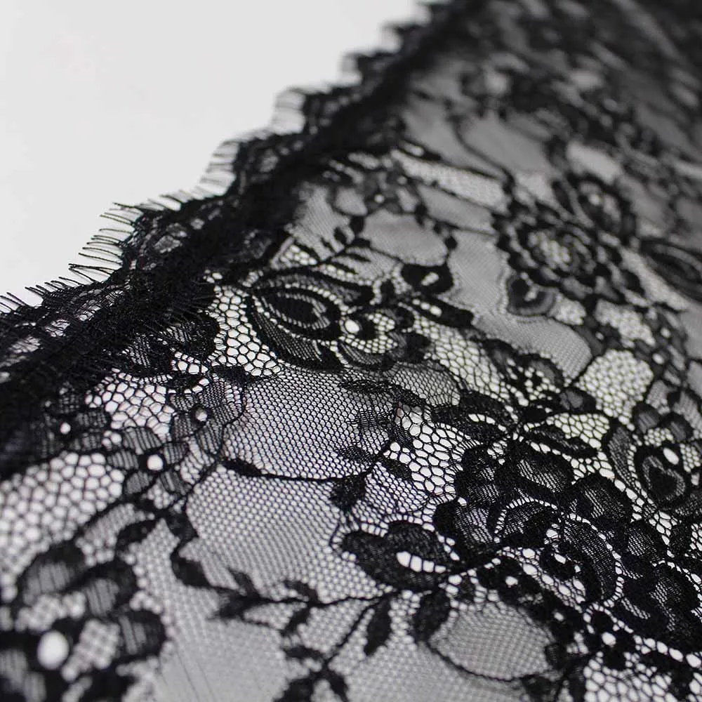 Новое поступление кружевная кромка черная Мантилья католическая вуаль