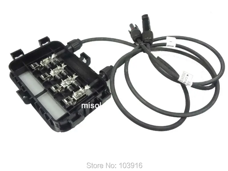 1 шт. распределительная коробка с кабелем подходит для солнечной панели 200 Вт до 300