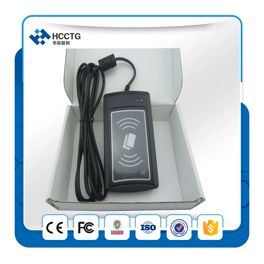 

ACR1281U-C8 Contactless RFID Card Reader Writer 13.56MHz RFID USB PnP Interface + 5pcs Cards For Access Control System