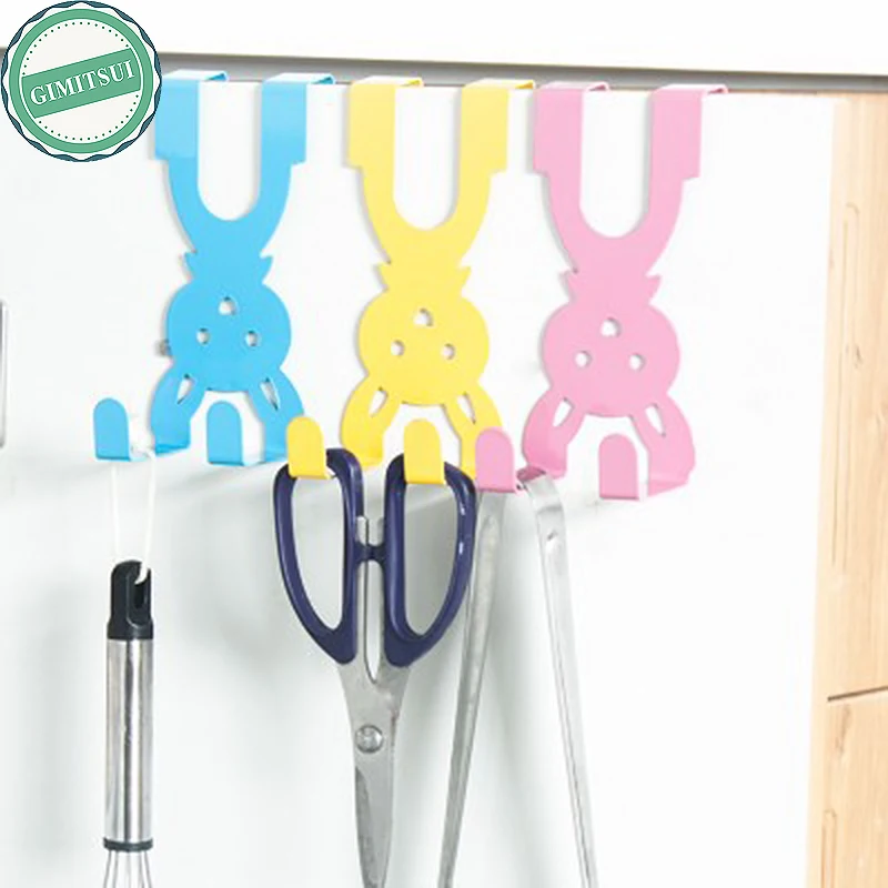 1 шт. мультфильм над дверью вешалка крючок для хранения одежды держатель