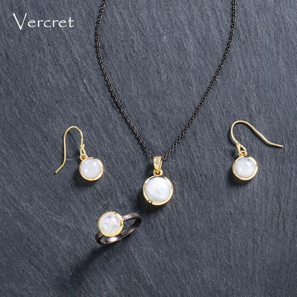 Ожерелье женское из серебра 925 пробы с лунным камнем|necklace with|necklace necklacenecklace cute |