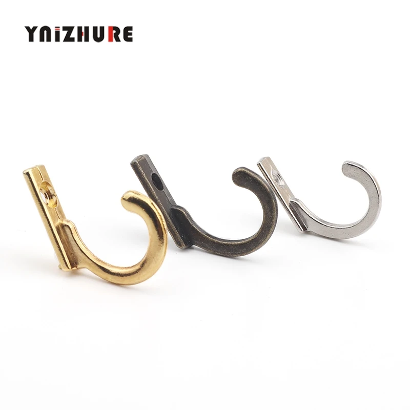 Ключ мини вешалки античная Стиль сплавные крюки декоративная мебель деревянная