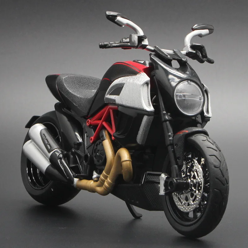 1:12 Kawasaki Ducati имитационная модель мотоцикла из сплава детская со звуком гладкая линия Игрушечная модель автомобиля