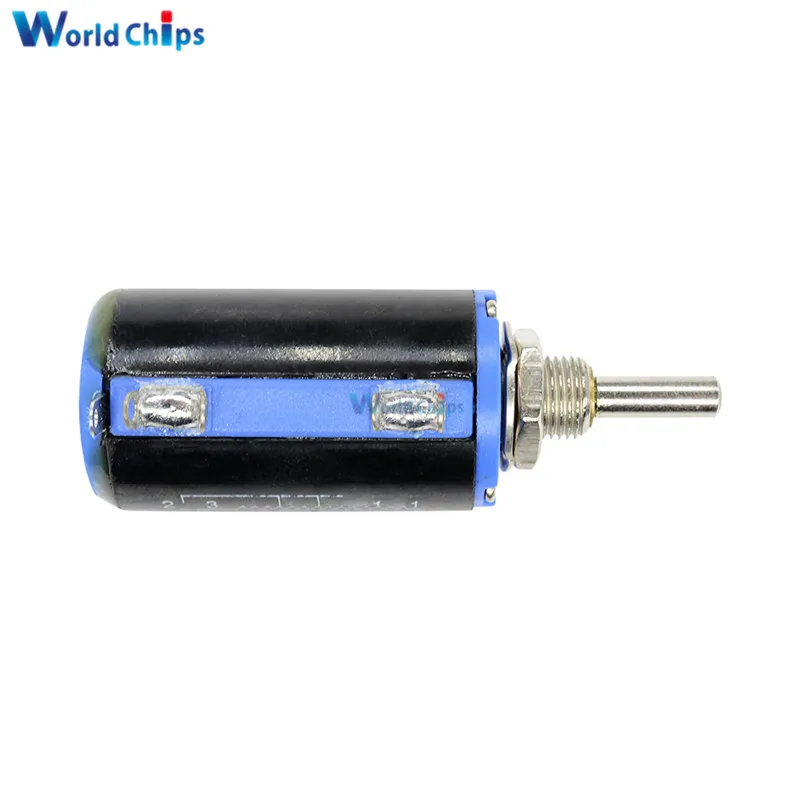 Black Precision WXD3-13-2W 10K ohm WXD3-13 2W Rotary Side Multi-Turn Multiturn Wirewound Linear Potentiometer Diy Kit | Электронные