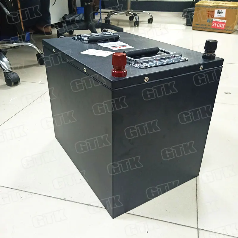 GTK 2,4 v LTO ячеек 48V 40AH литиевая титановая батарея долгий срок службы с BMS Быстрая зарядка для 1500w инверторного UPS вилочного погрузчика+ 5A зарядное устройство