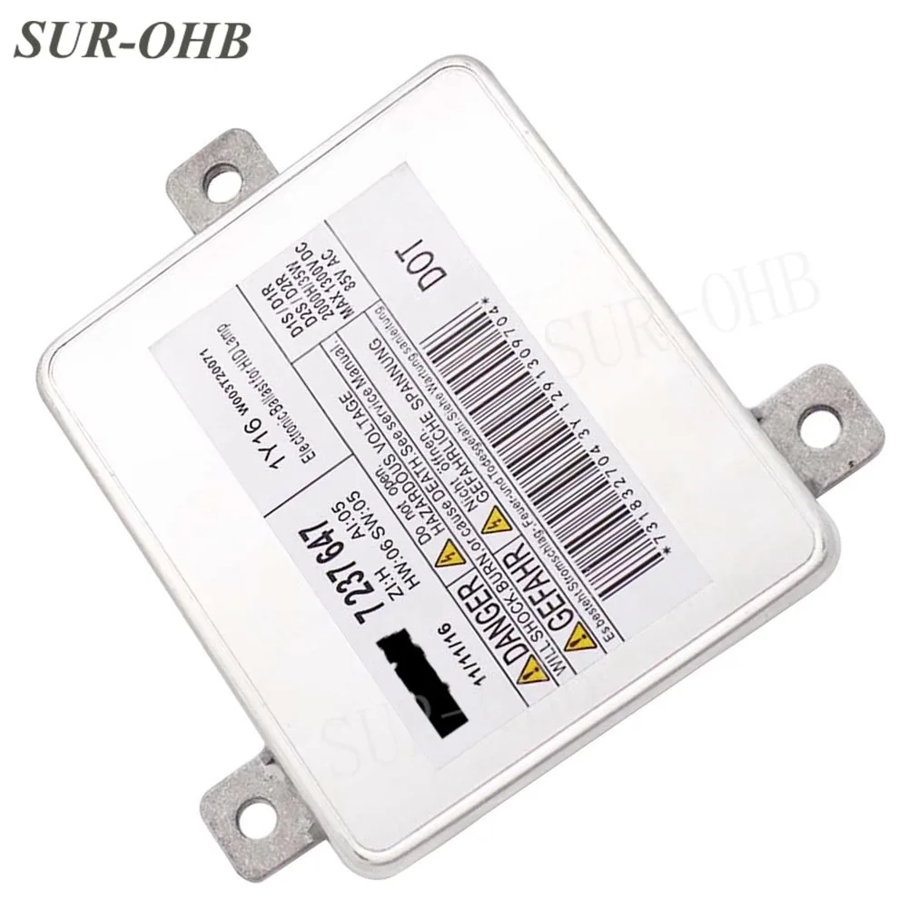 E90 E91 7237647 Bi Xenon запасная фара W003T20071 HID фары D1S балласт для 3 серии F10 GT F07