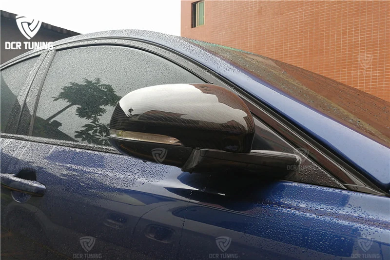 Карбоновое зеркало заднего вида для Jaguar XK XF XJ XKR XE 2011 2012 2013-UP замена стиль и добавить стиль