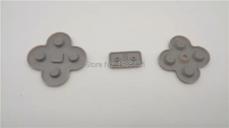 Оптовая продажа 2 комплекта проводящая кнопка резиновая силиконовая накладка dpad