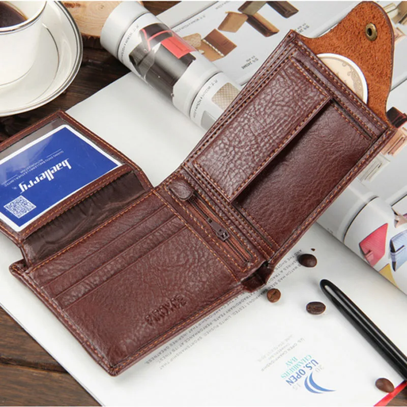 New arrival Cowhide Genuine Leather Men wallet with Hasp zipper money bag man purse coin pocket card holder | Багаж и сумки