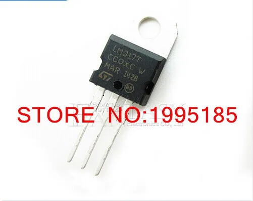 

New 10PCS LM317T TO-220 LM317 TO220 1.2V-37V 1.5A free shipping