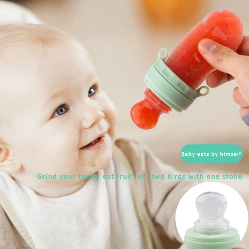 Безопасный силиконовая соска для фруктов соски пустышки подачи свежий Еда