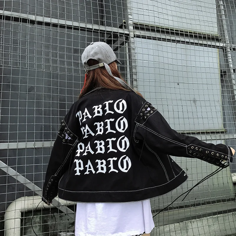 Куртка женская джинсовая в ковбойском стиле Повседневная Свободная верхняя