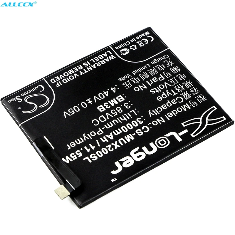 Аккумулятор Cameron Sino 3000mAh BM3B для Xiao mi M1803D5XA, M1803D5XC, M1803D5XE, M1803D5XT, MDE5, mi x 2 S, mi x 2, Polaris