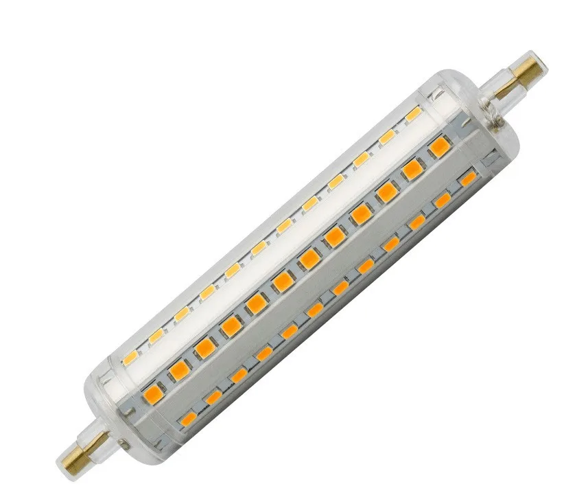 Светодиодсветильник лампа R7S с регулируемой яркостью 5 Вт 10 15 18 78 мм 118 135 189