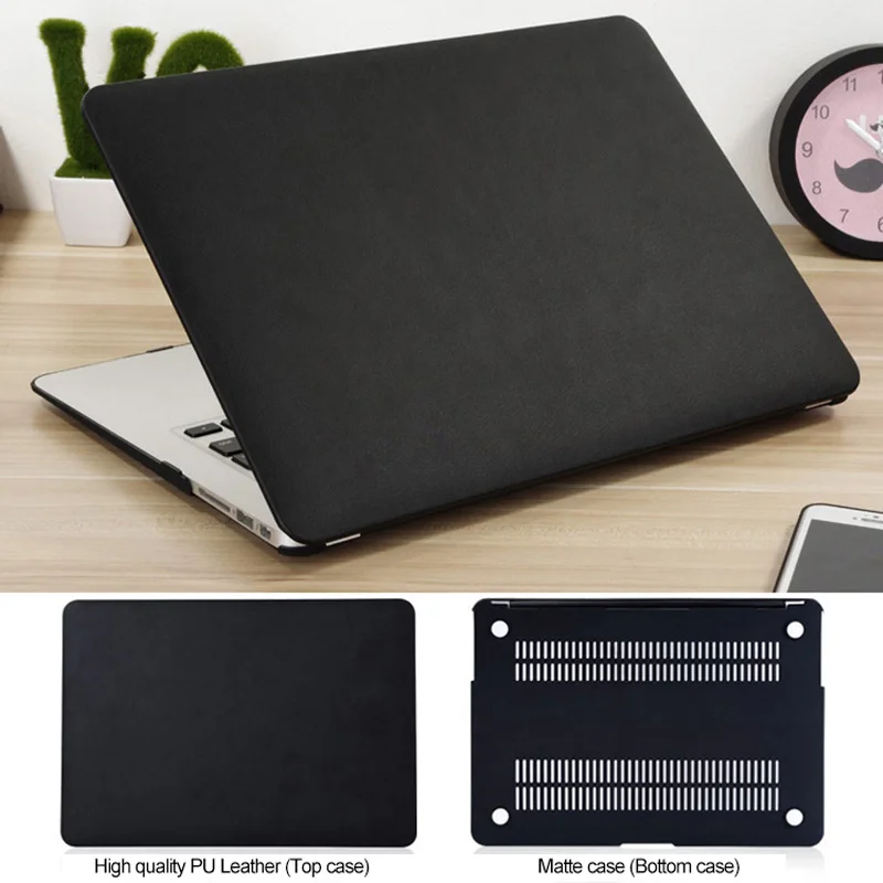 Чехол из искусственной кожи для Apple Macbook Pro 13 Air 11 Retina 12 3 15 чехол ноутбука Mac Book Air13