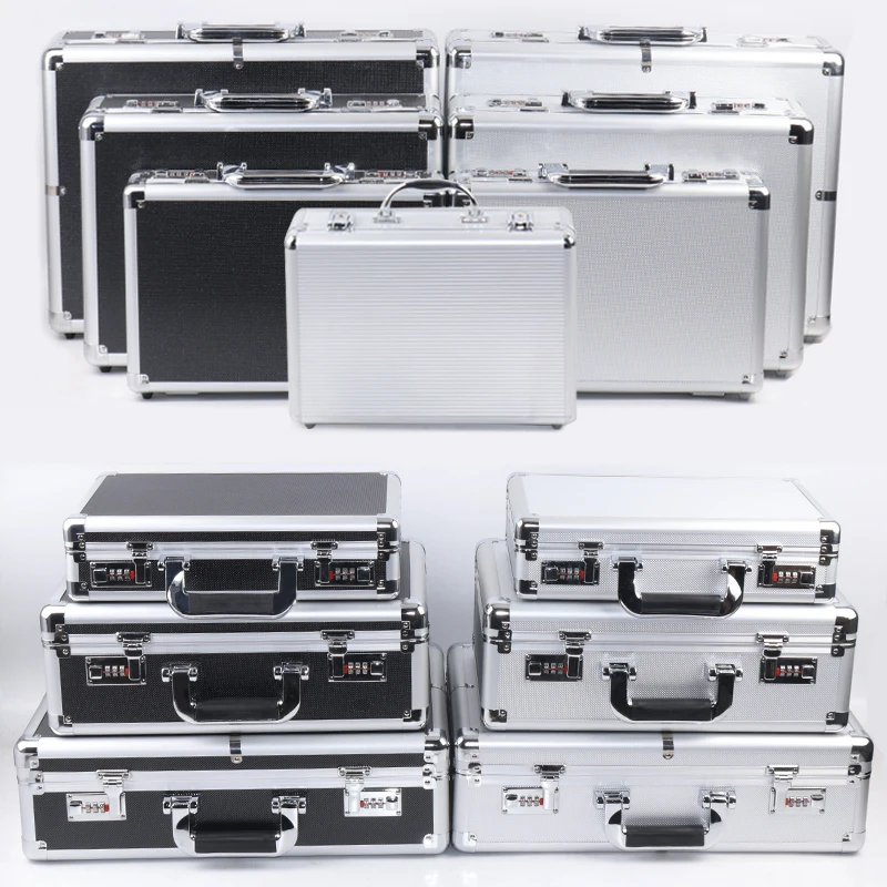 Мини Портативный кодовый чехол пароль коробка S/M/L Размер бытовой алюминий сплав