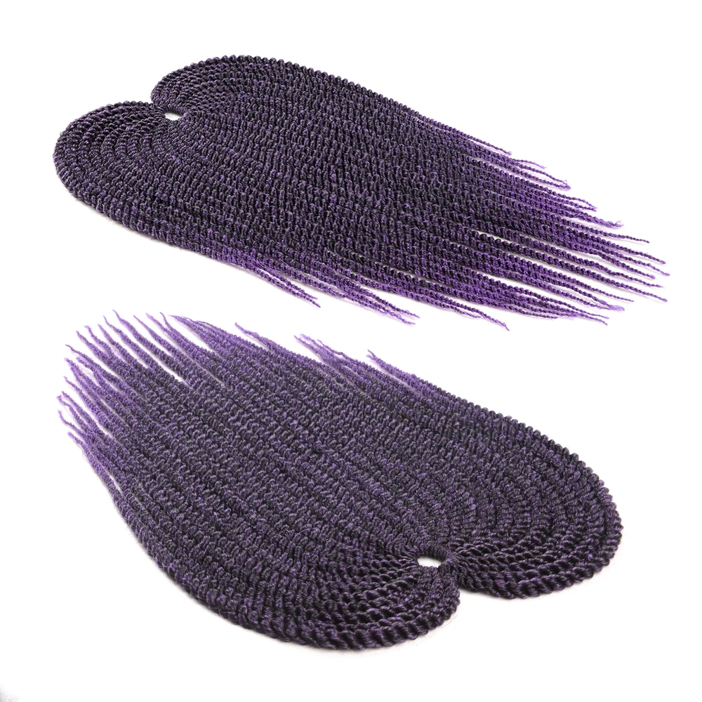 Бесплатная Доставка Крючком Косу Волосы Ломбер Моноволокно Плетение Волос 18 &quot30