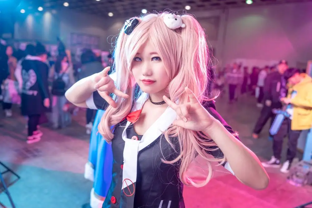 Danganronpa Косплей Дзюнко Эносима Emboitement Inushio Kimuchi символ знак cos триггер счастливый хаос Косплей Костюм (art.: 7b282f84e) - 7b282f84e