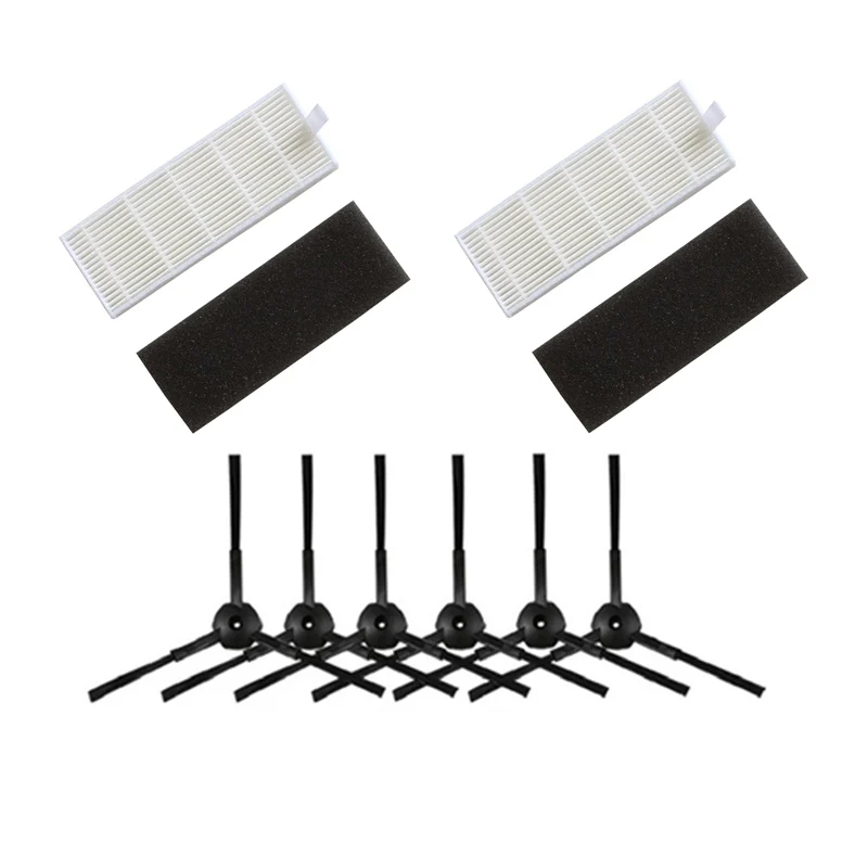 

Replacement Kits for ilife A8 A6 A4s Robot Vacuum cleaner Hepa Filter Side Brush spare parts accessories