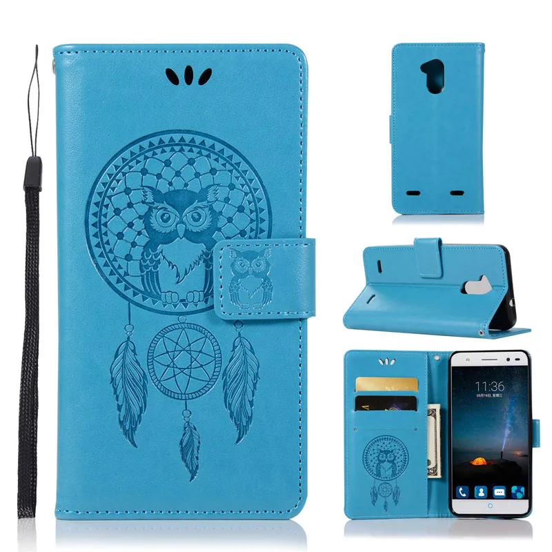 Чехол Сова zte Blade V7 Lite Axon 7 V8 V6 Plus кожаный бумажник флип чехол s zte Blade A2 Avid 4 N9137 Z981 Z982 Z Max Pro Чехол