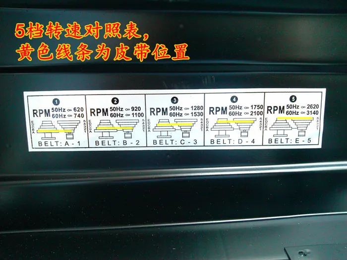 2017 Горячая 500 Вт скамья бурильщик 5 классов скоростной сверлильный станок |