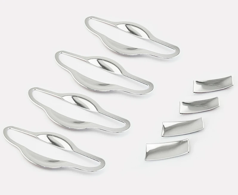 Для Hyundai Sonata MK9 2015 2016 2017 ABS Хромированная Крышка для двери