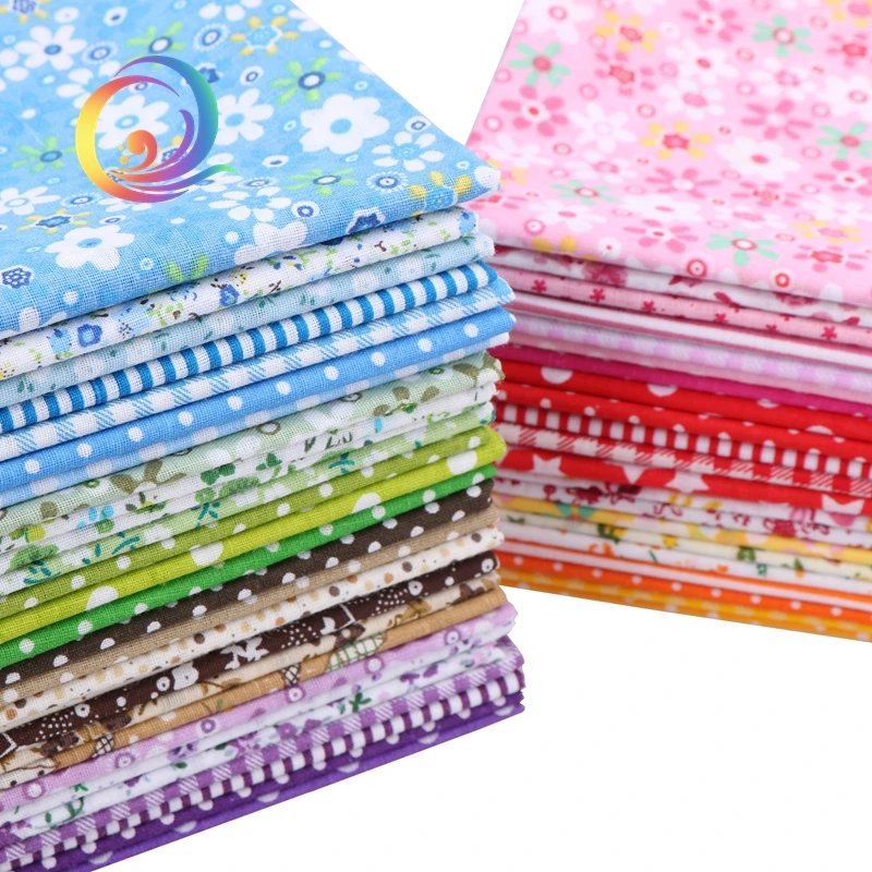 49 шт./лот простая тонкая хлопковая ткань Лоскутная Ткань для самостоятельного