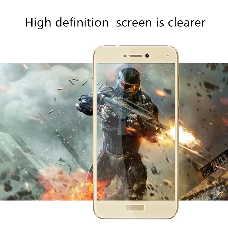 2 шт. полное покрытие закаленное стекло для HUAWEI honor 8 lite p8lite 2017 p8 Защитная крышка