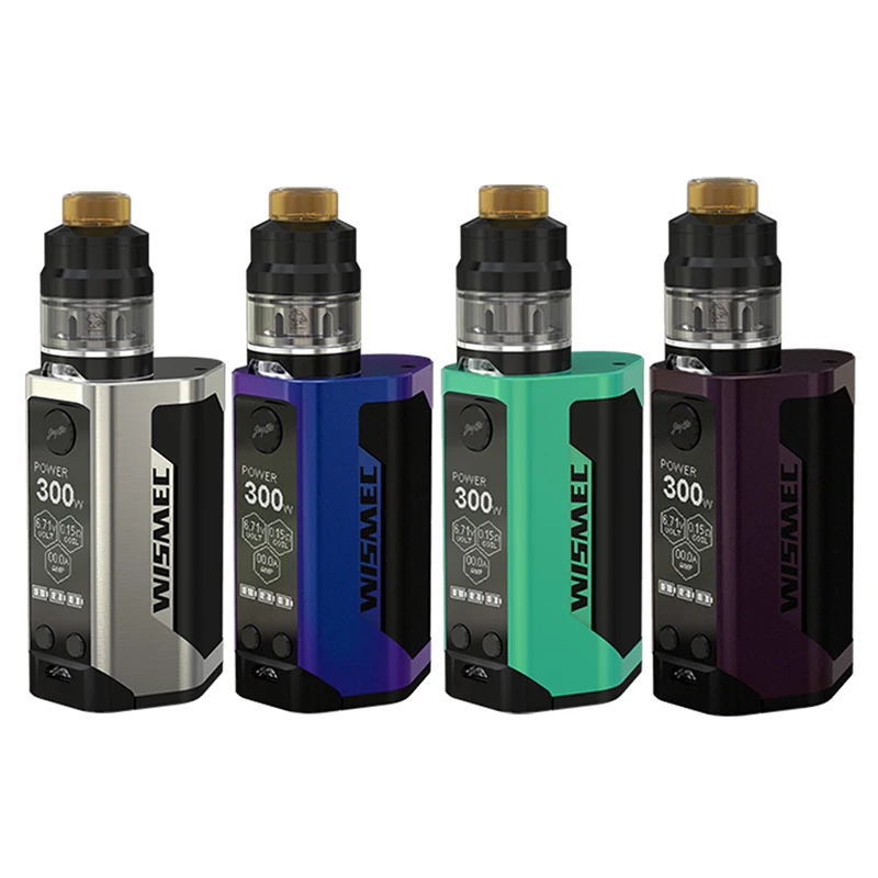 Оригинальный Wismec рел RX GEN3 с гном комплект 2 мл электронной сигареты 300 Вт коробка