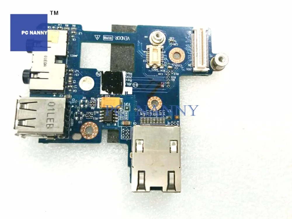 ПК Няня для Dell Latitude E6400 Ethernet Аудио USB порт плата 0D810N D810N LS 3809P работает|usb usb|dell pcpc audio