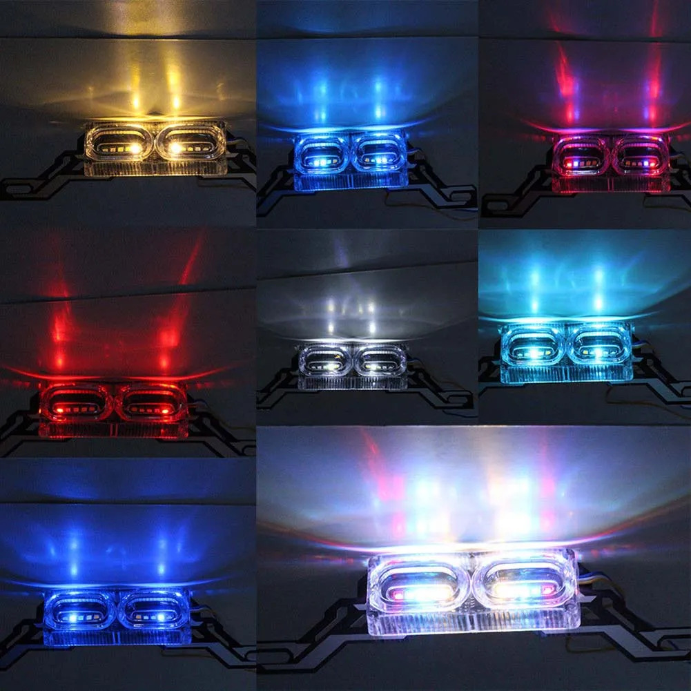 Мотоцикл DRL стробоскоп фонарь стоп сигнала Светодиодный вспышка единый