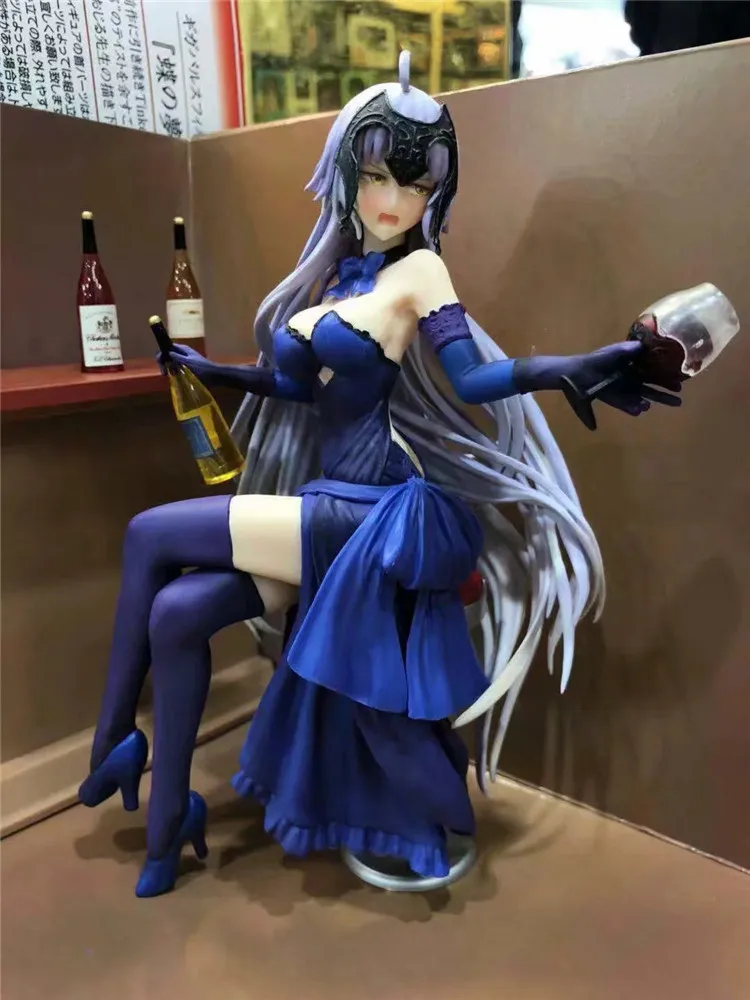 

Fate Grand Order Figure Joan of Arc Drinking Bar Hangover Ver. Sexy PVC Figure Model Toy 25cm
