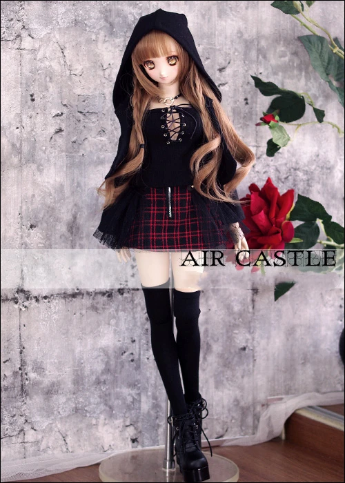 1/3 BJD кукольные ткани уличный панк ткань для 1-3 DD Bjd кукольный набор «Локомотив» подарок для кукол