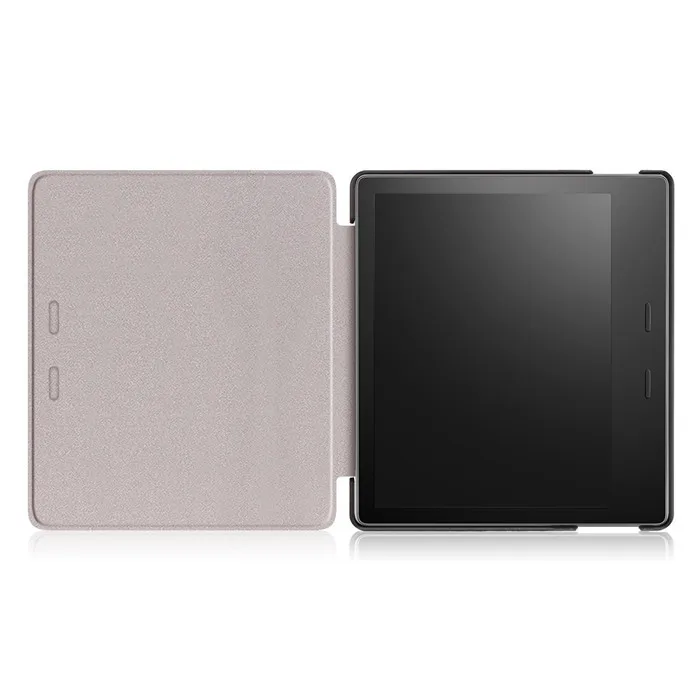 50 шт. все новые Кастер PU кожаный чехол Smart Cover для Amazon Kindle Нью Oasis + Экран протектор
