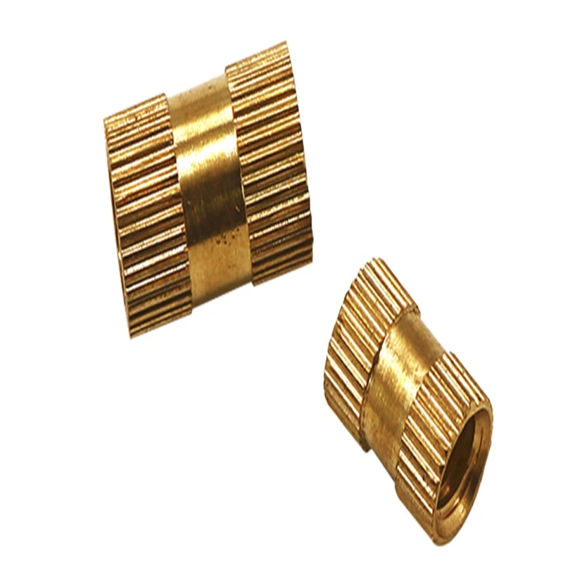 10 шт. M5Copper инкрустация инжекционная гайка встроенные части накатанные M5|Гайки| |