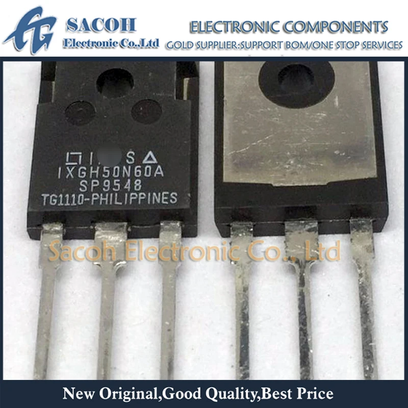 

New Original 10PCS/Lot IXGH50N60A IXGH50N60AS or IXGH50N60C2 IXGH50N60C4 IXGH50N60C4D1 IXGH50N60 TO-247 75A 600V Single IGBT