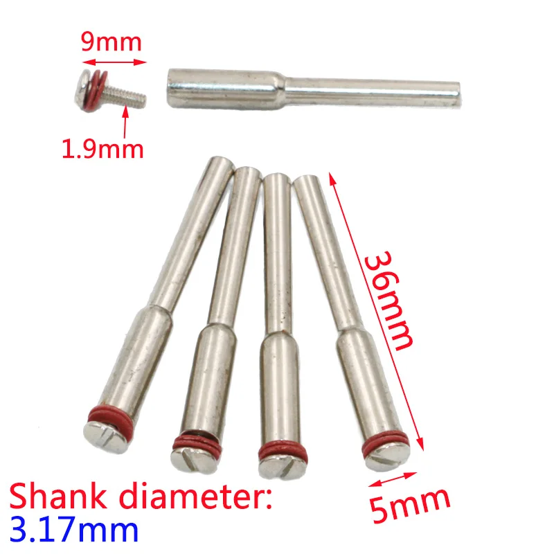10 шт./компл. 2,35/3/3.17 мм алмазный режущий диск оправки режущее отрезное колесо держатель оправки роторный дремель Аксессуары dremel man