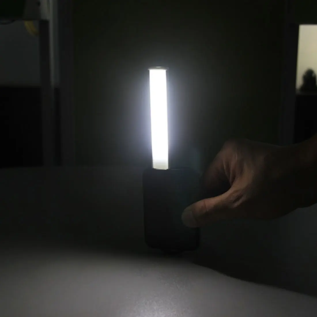Centechia Новый мини USB светодиодный ночник 12 светодиодов 5 В лампа холодный белый для