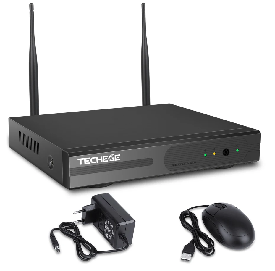 Techege 4CH Гибридный 1080 P видеокамера с Wi Fi системы NVR комплект Открытый водостойкий