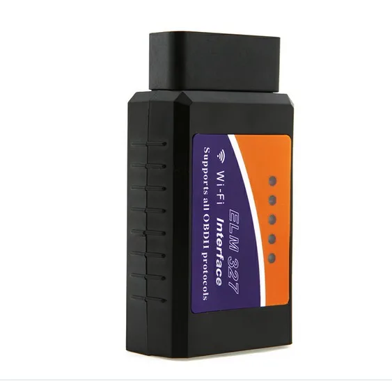 KWOKKER ELM327 V2.1 OBD2 CAN-BUS wifi ELM 327 автоматический дианостический инструмент интерфейс сканер OBD2 протоколы для iphone/ipad/ipod wifi