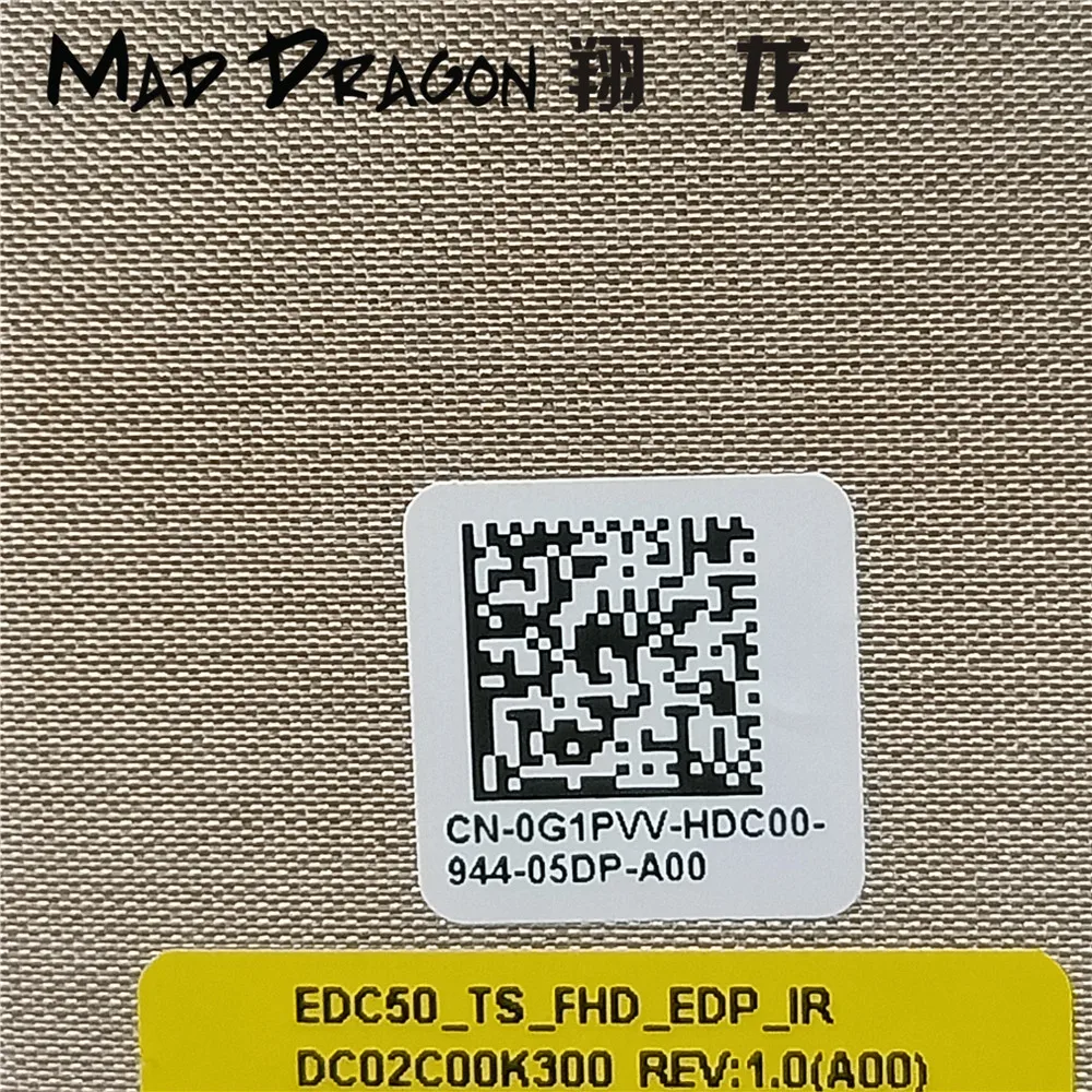 Новый ЖК кабель бренда MAD DRAGON для ноутбука Dell Latitude 5500 Precision 3540 EDC50 Lcd TS FHD EDP ИК 0G1PVV