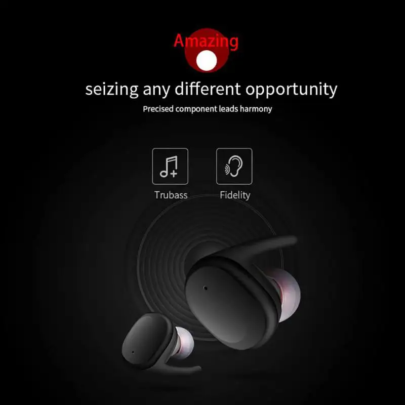 Новые сенсорные настоящие беспроводные наушники Mini TWS водонепроницаемая Bluetooth