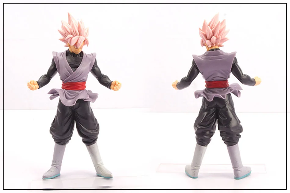 Аниме Dragon Ball Z SUPER Son Goku Ultra Instinct Super Saiyan God голубая Роза черная Gokou Jiren Фигурки