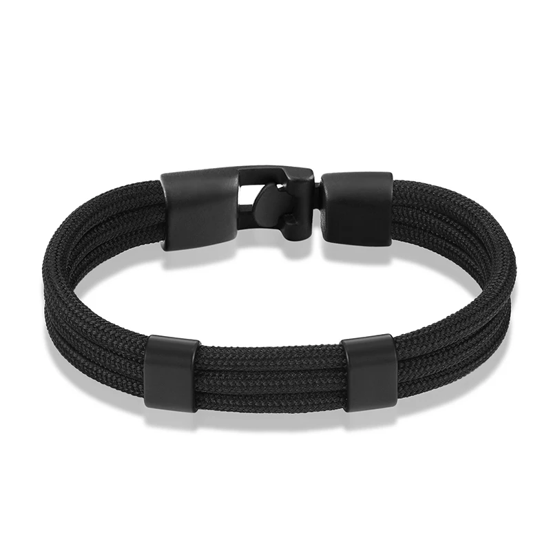 LIVVY Quality Fashion Black Leather Bracelet Surfing Nautical Sailor Men's Bracelet Fashion Jewelry Friendship Bracelet Jewelry
LIVVY Quality Fashion Black Leather Bracelet Surfing Nautical Sailor Men's Bracelet Fashion Jewelry Friendship Bracelet Jewelry